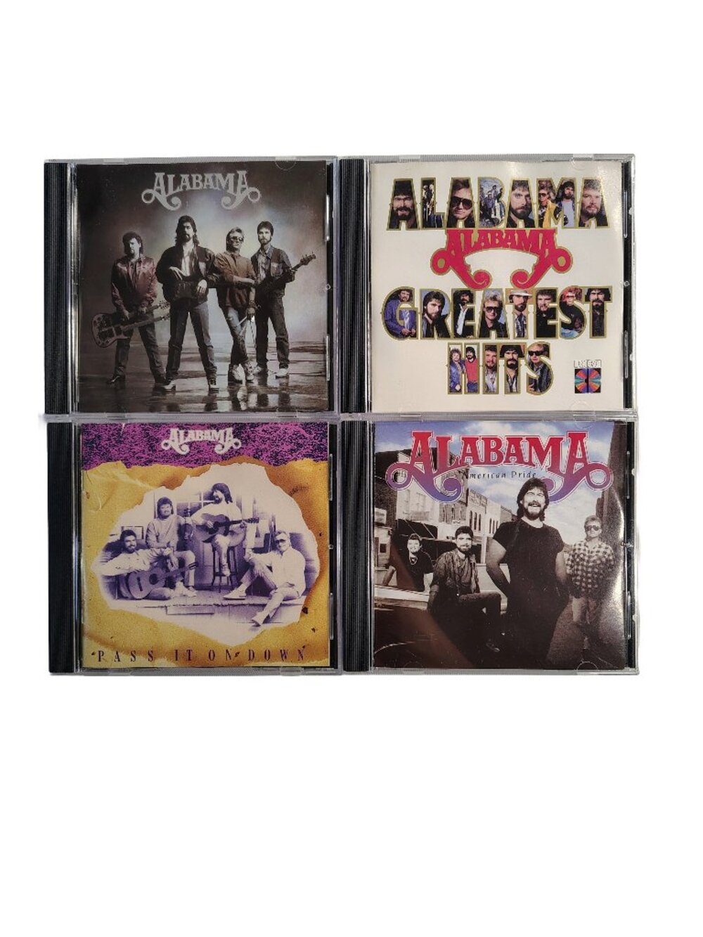 (1969) The Alabama 4-Music CD Album Bundle Set